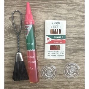 vintage‎ singer sewing machine accessories 5 Items